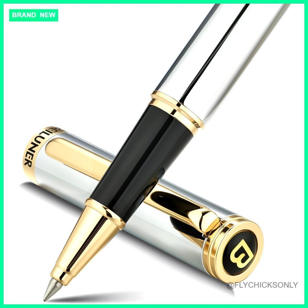 Luxury Rollerball Pen with Schneider Ink Refill, Executive Office Gift